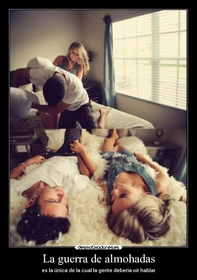 La guerra de almohadas - 