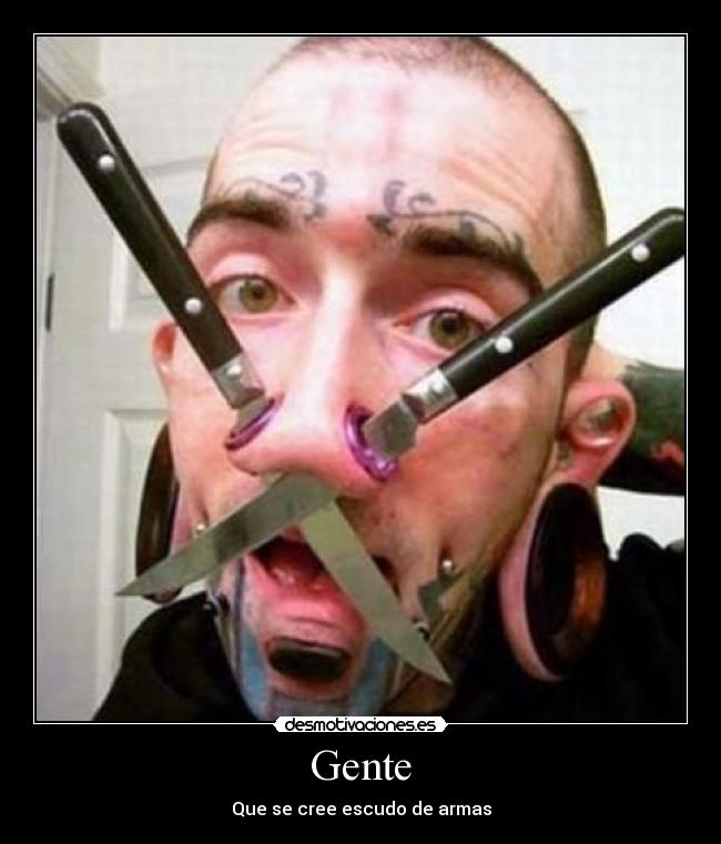 Gente - Que se cree escudo de armas