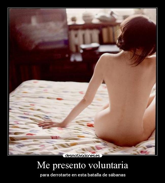 Me presento voluntaria - 