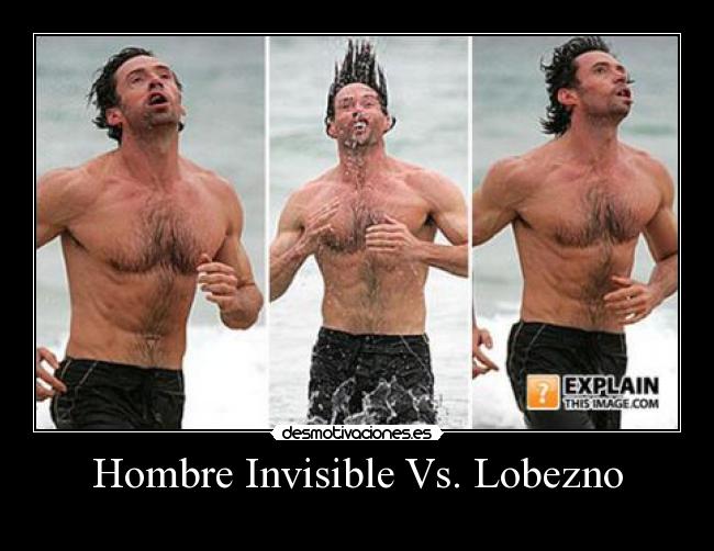 Hombre Invisible Vs. Lobezno - 