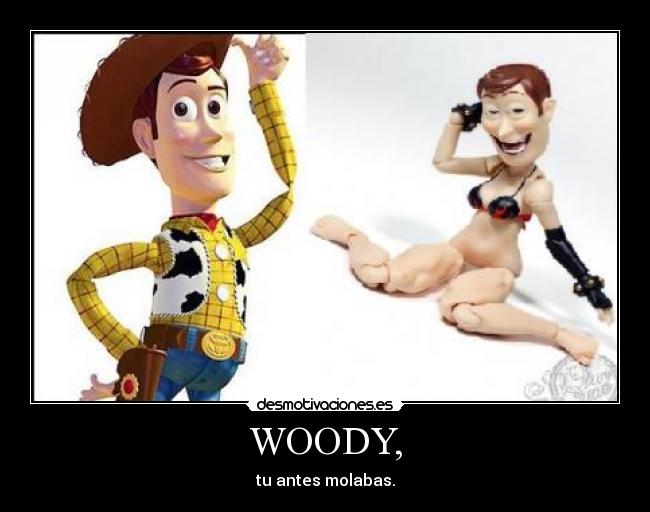 carteles woody desmotivaciones