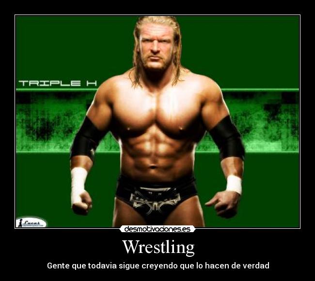 Wrestling - Gente que todavia sigue creyendo que lo hacen de verdad
