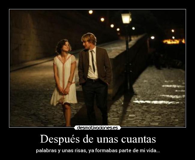 Después de unas cuantas -