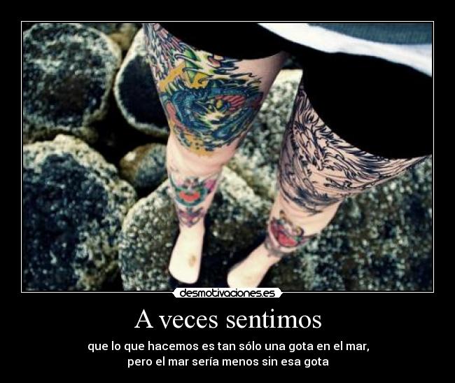 A veces sentimos - 