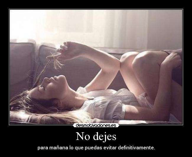 No dejes - 