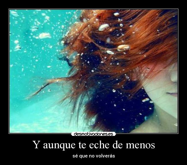 Y aunque te eche de menos - 