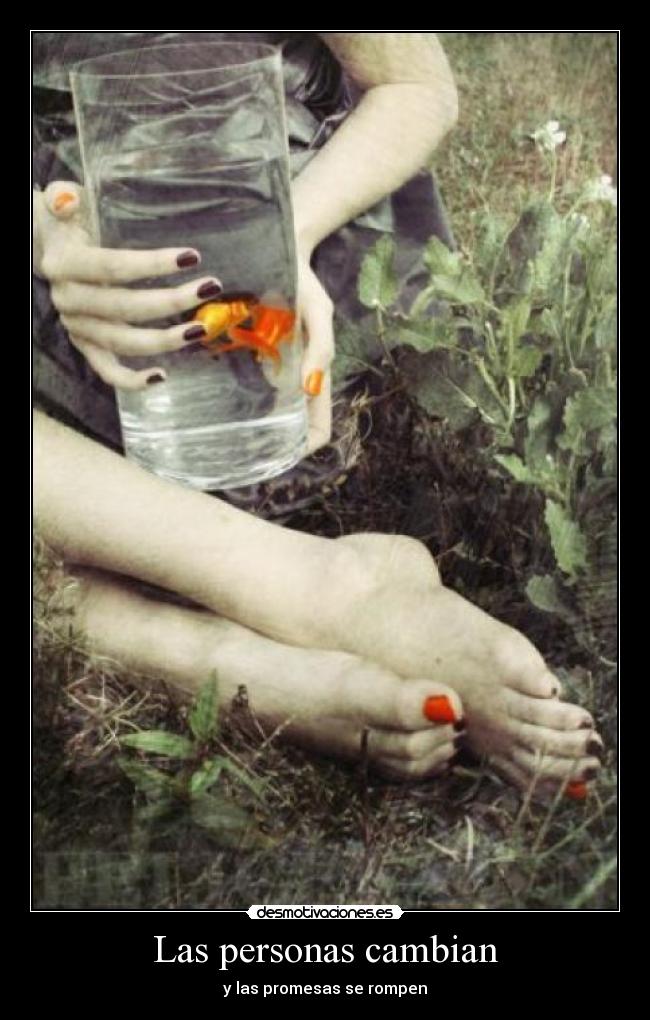 Las personas cambian - 