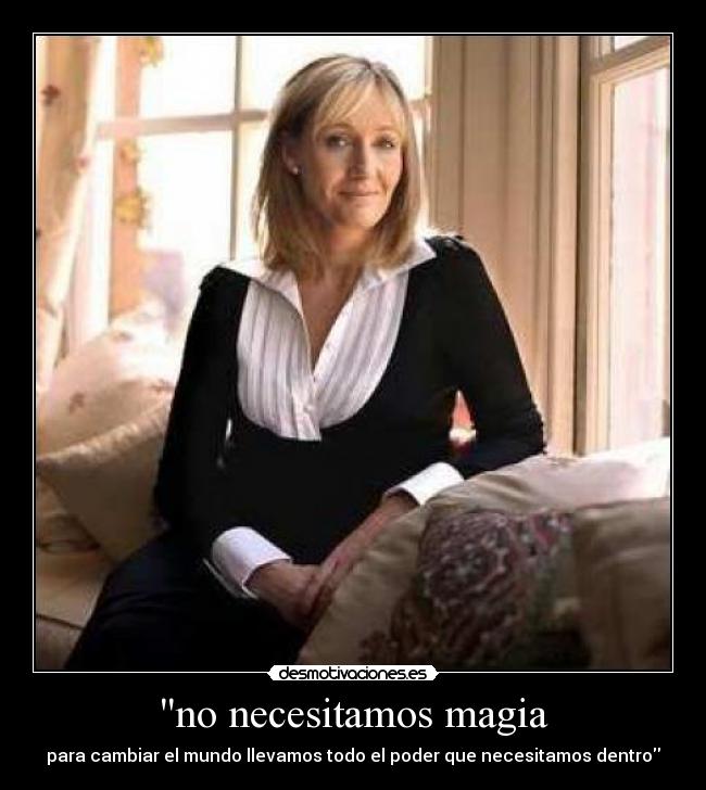 no necesitamos magia -