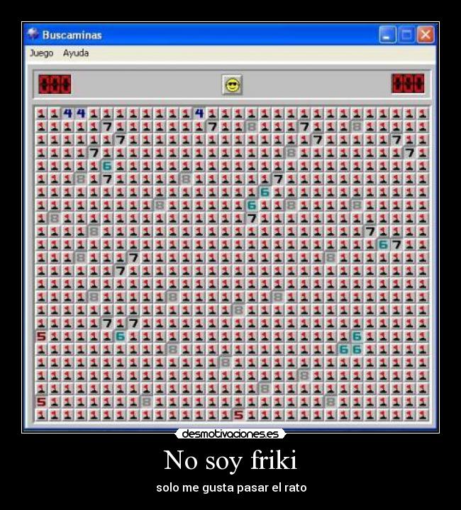 No soy friki -