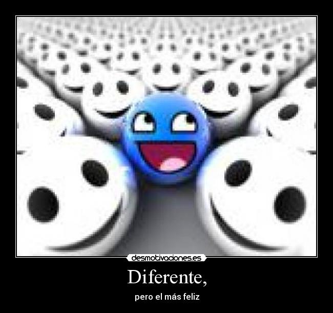 Diferente, - 