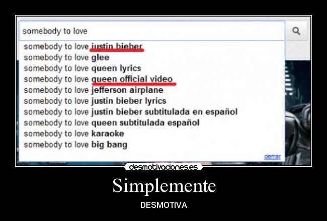 Simplemente - DESMOTIVA