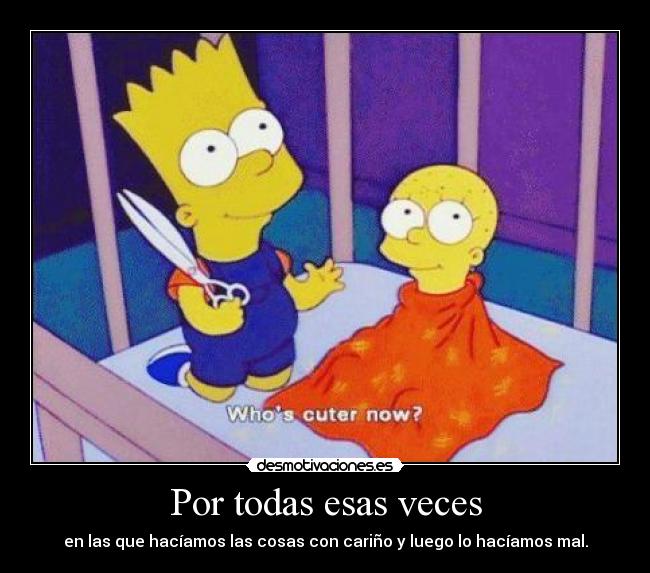 Por todas esas veces -