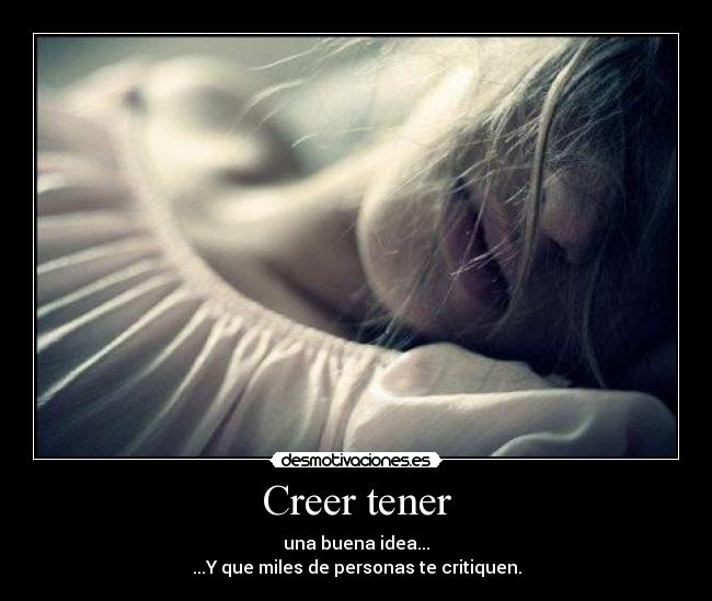 Creer tener - 