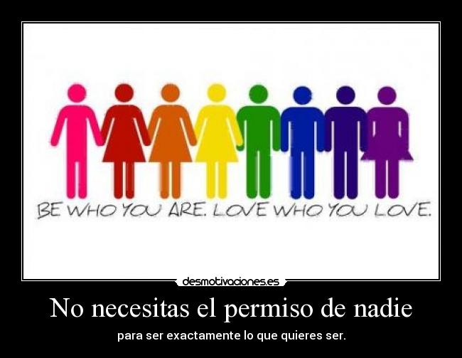 No necesitas el permiso de nadie -