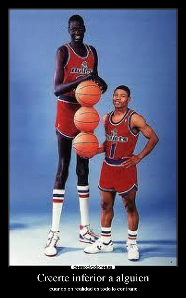 Creerte inferior a alguien - 