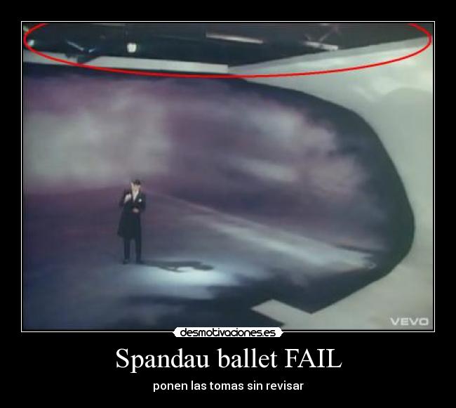 Spandau ballet FAIL -