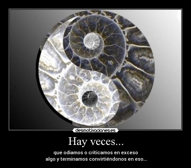 Hay veces... - 