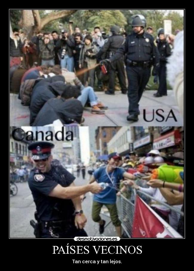 PAÍSES VECINOS - Tan cerca y tan lejos.