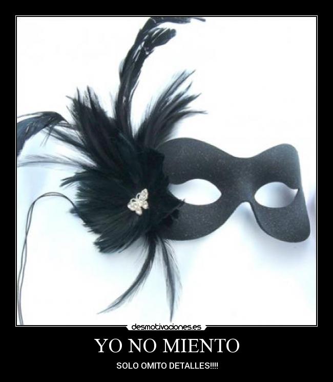 YO NO MIENTO -