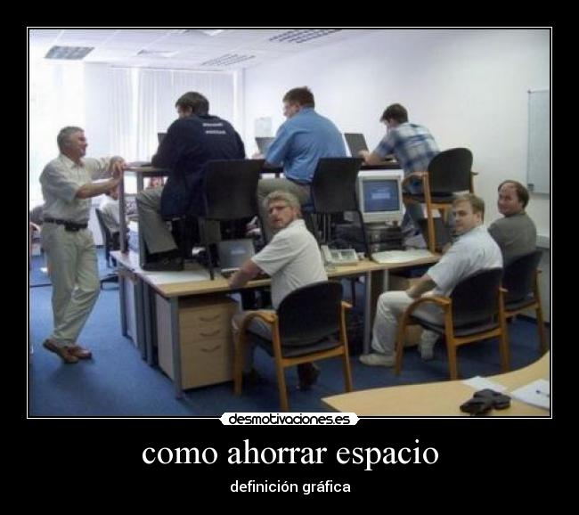 como ahorrar espacio - 