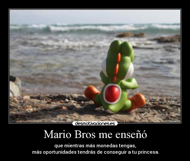 Mario Bros me enseñó -