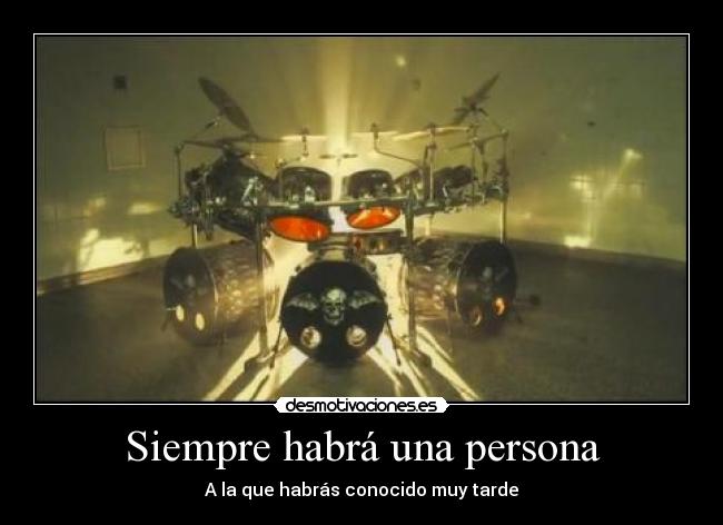 Siempre habrá una persona -