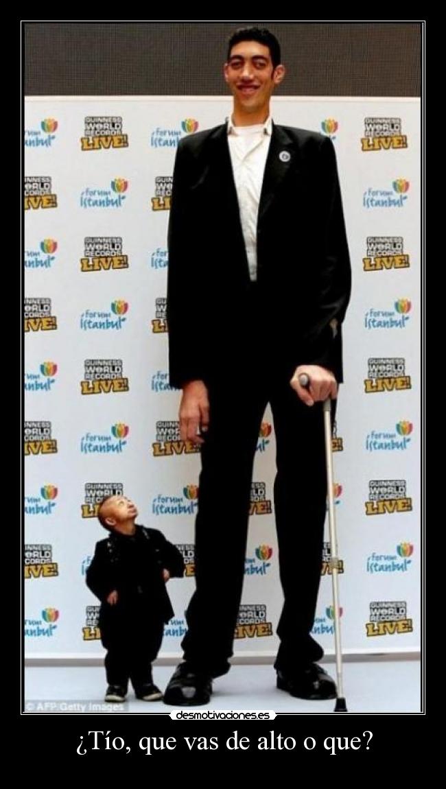 ¿Tío, que vas de alto o que? -