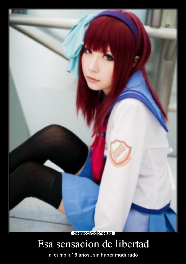 Esa sensacion de libertad -