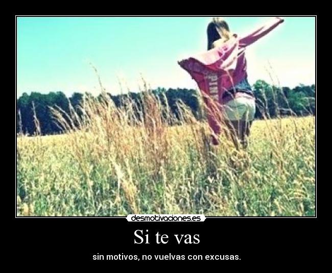 Si te vas - 
