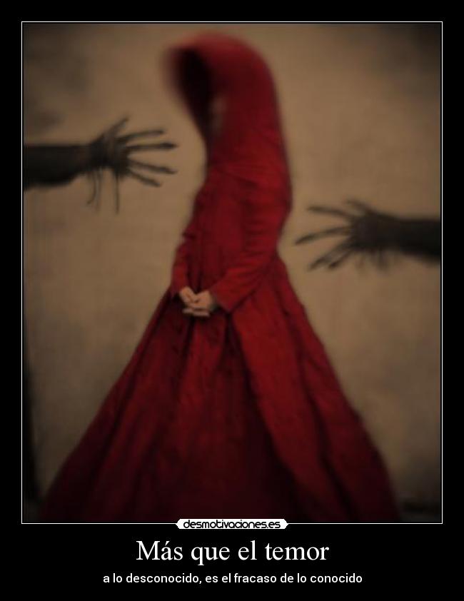 Más que el temor - 