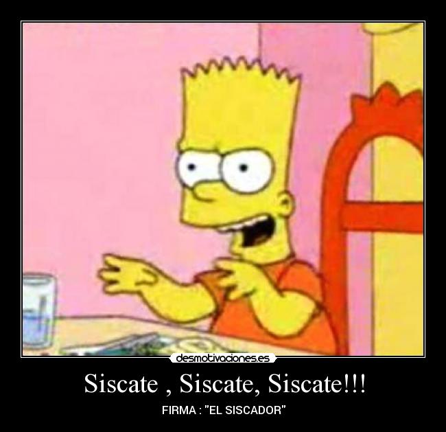 carteles bart desmotivaciones