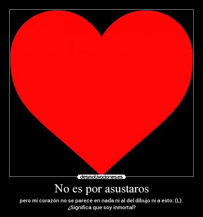 No es por asustaros - 