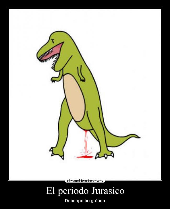 El periodo Jurasico - Descripción gráfica