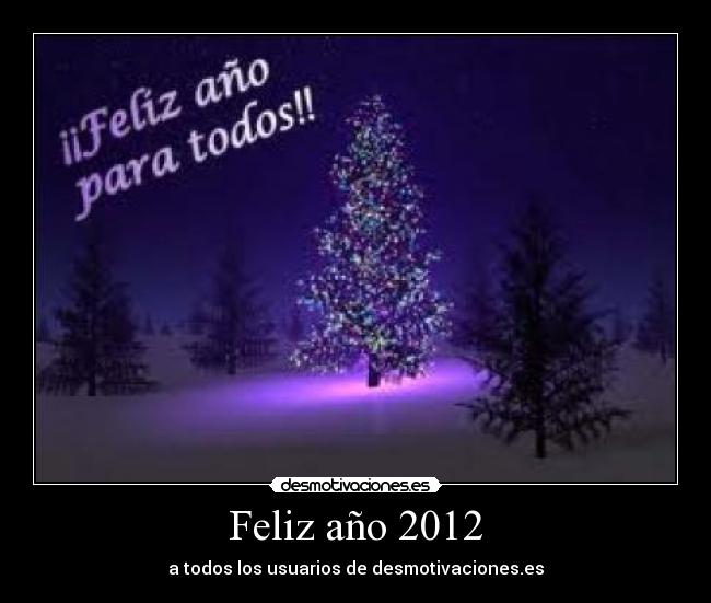 Feliz año 2012 - 