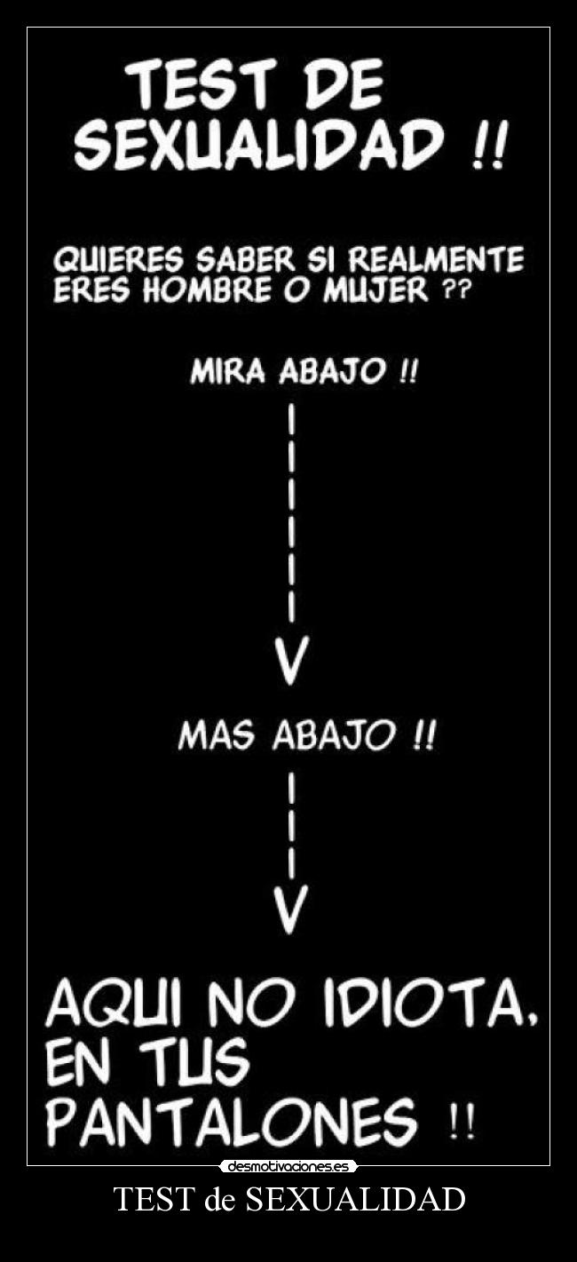 TEST de SEXUALIDAD -