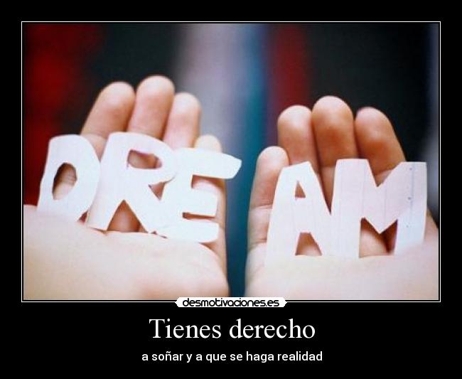 carteles dream desmotivaciones