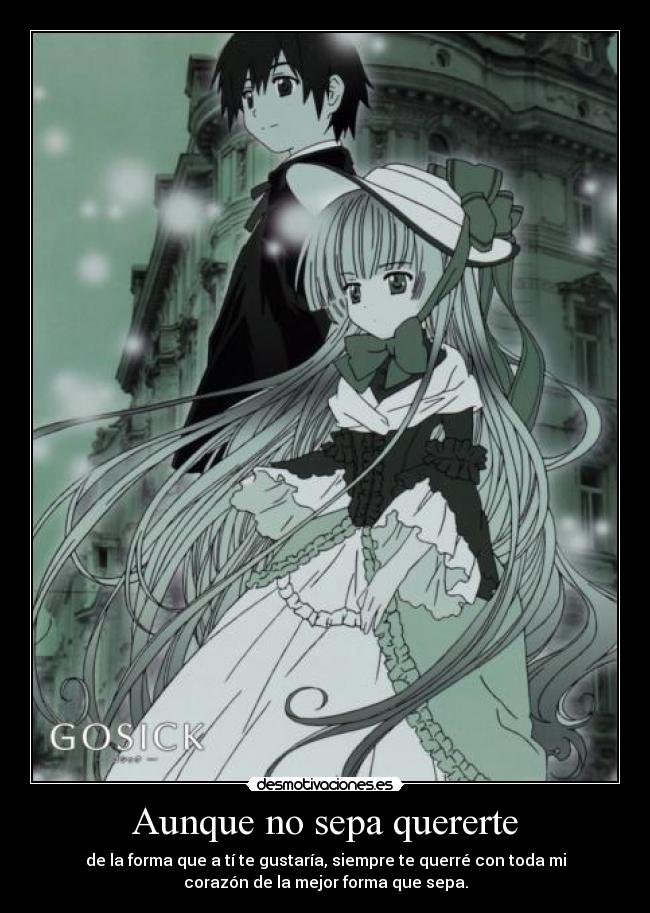 Aunque no sepa quererte - 