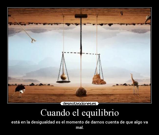 Cuando el equilibrio - 