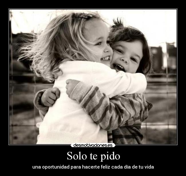 Solo te pido -