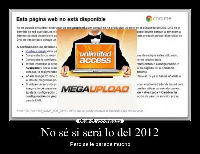 No sé si será lo del 2012 - 