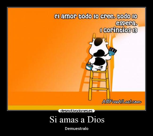 Si amas a Dios - 