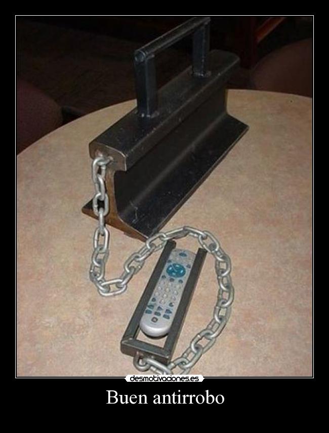 Buen antirrobo -