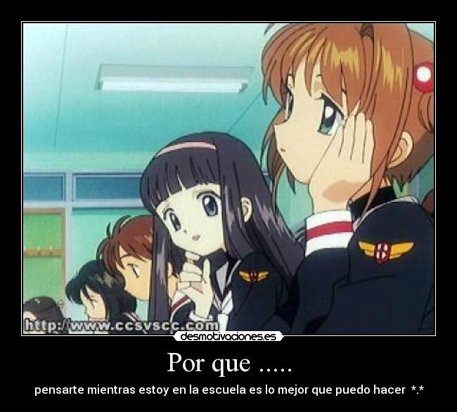 Por que ..... -