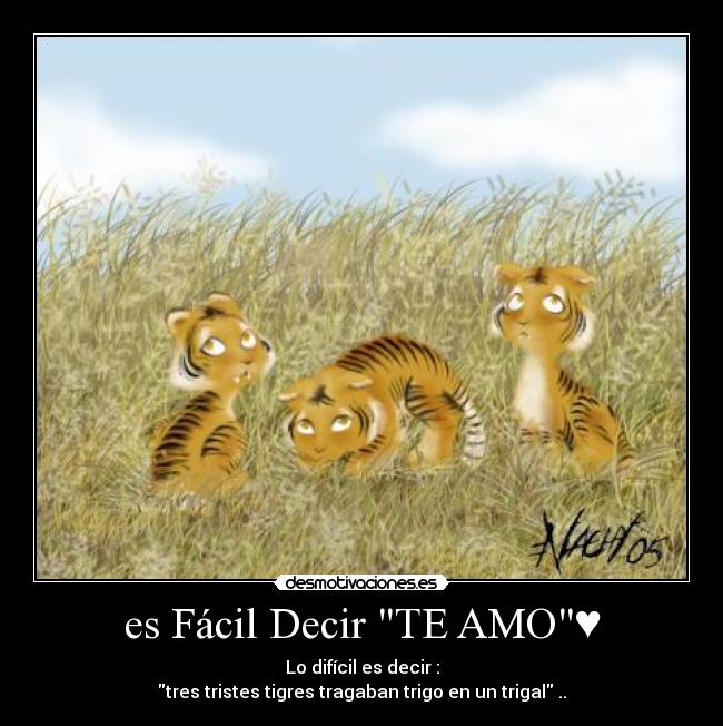 es Fácil Decir TE AMO♥ -