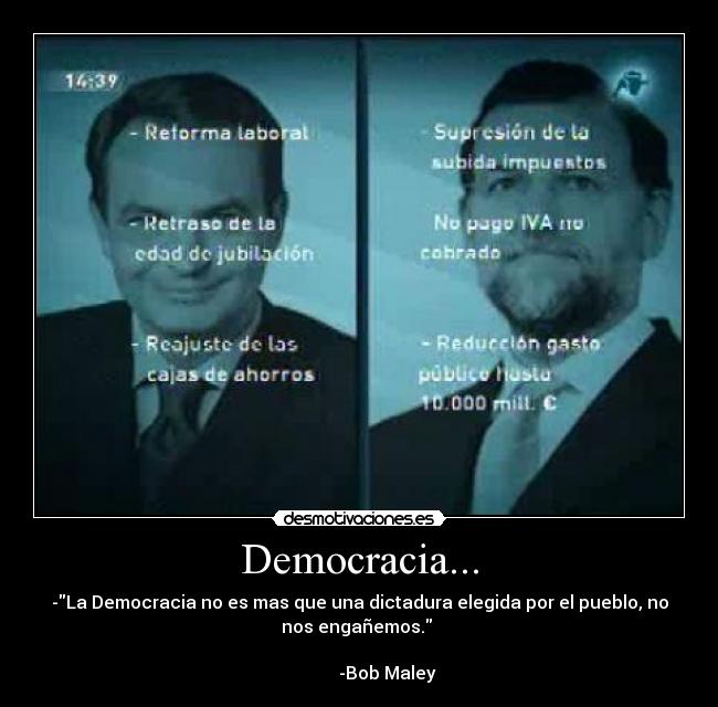 Democracia... -