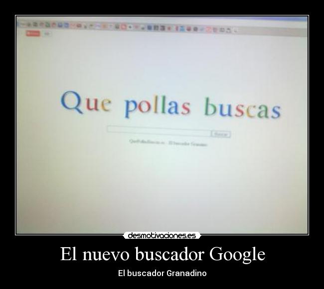 El nuevo buscador Google - El buscador Granadino