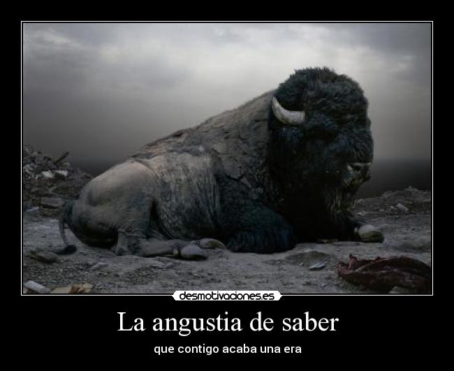 La angustia de saber -