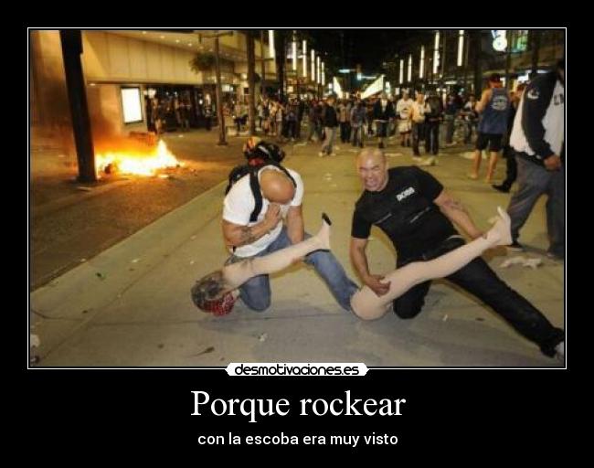 carteles porque rockear desmotivaciones