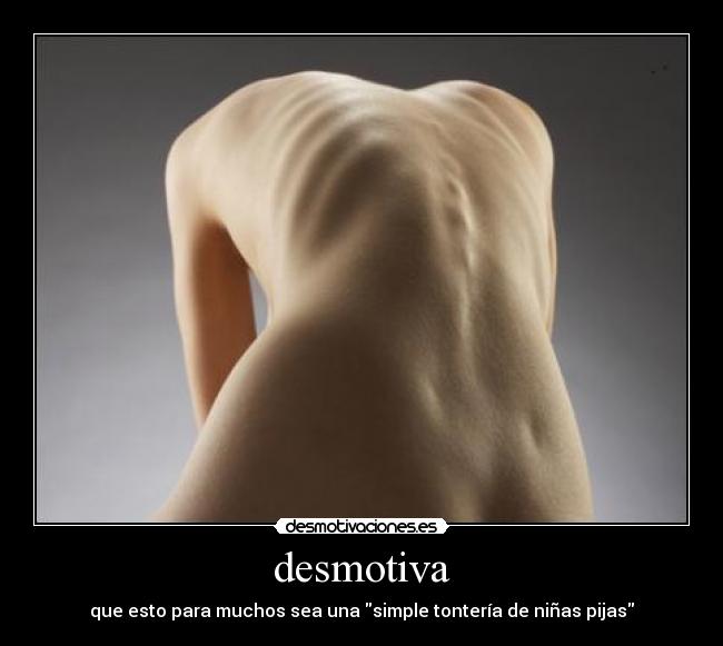 carteles anroexia desmotivaciones