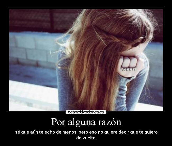 Por alguna razón - 